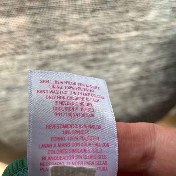 2/$30❤️ Forest Green Ribbed String Bikini - Picture 6 of 11